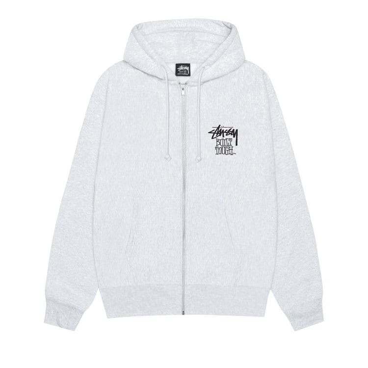 Stussy Welder Zip Hoodie Ash Heather