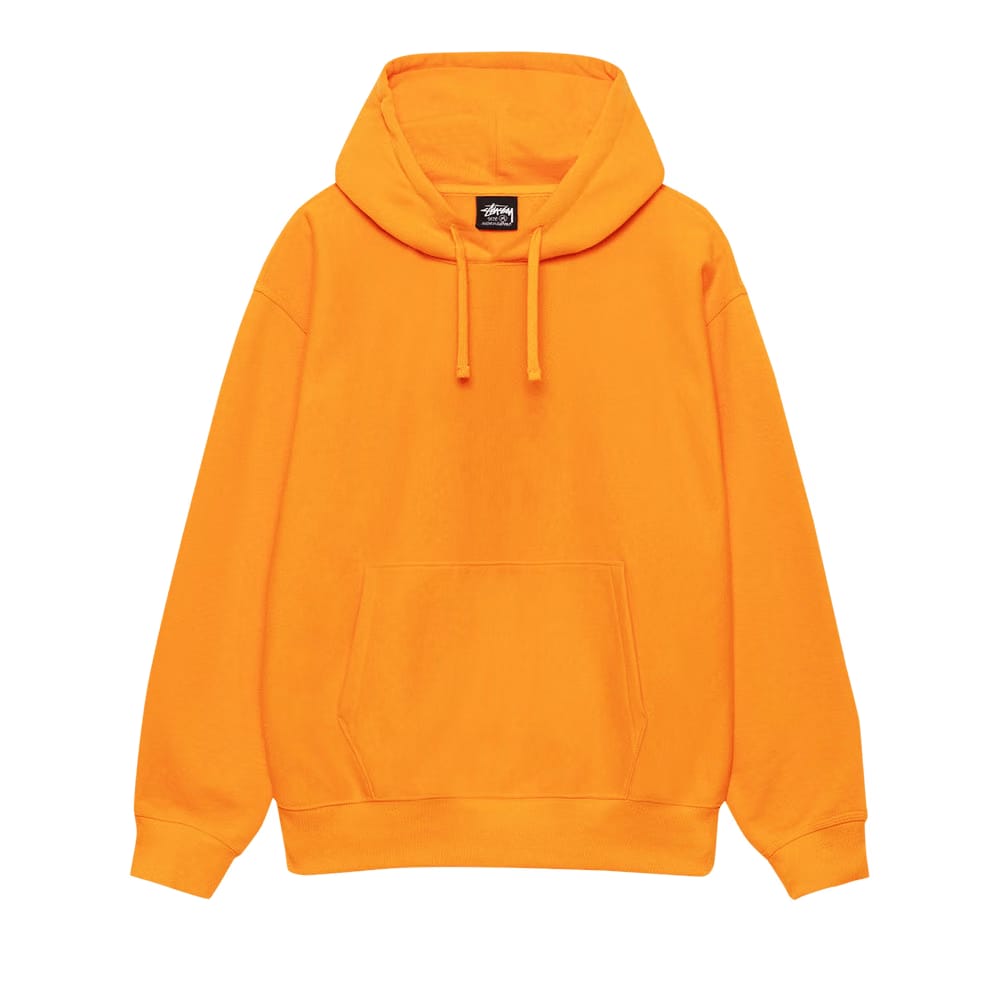Stussy Back Appliqué Hoodie Tangerine