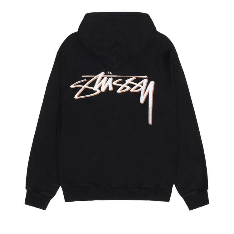 Stussy x Our Legacy x Our Legacy Work Shop Drop Hoodie Black