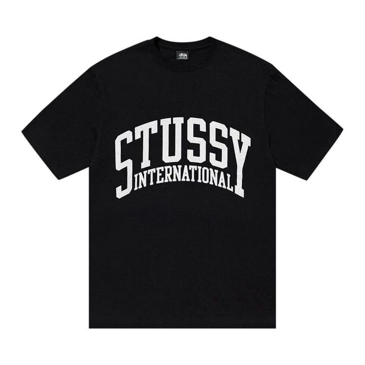 Stussy International T-Shirt Pigment Dyed Black
