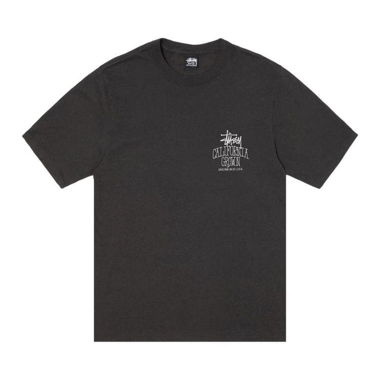Stussy Cali Grown T-Shirt Pigment Dyed Faded Black