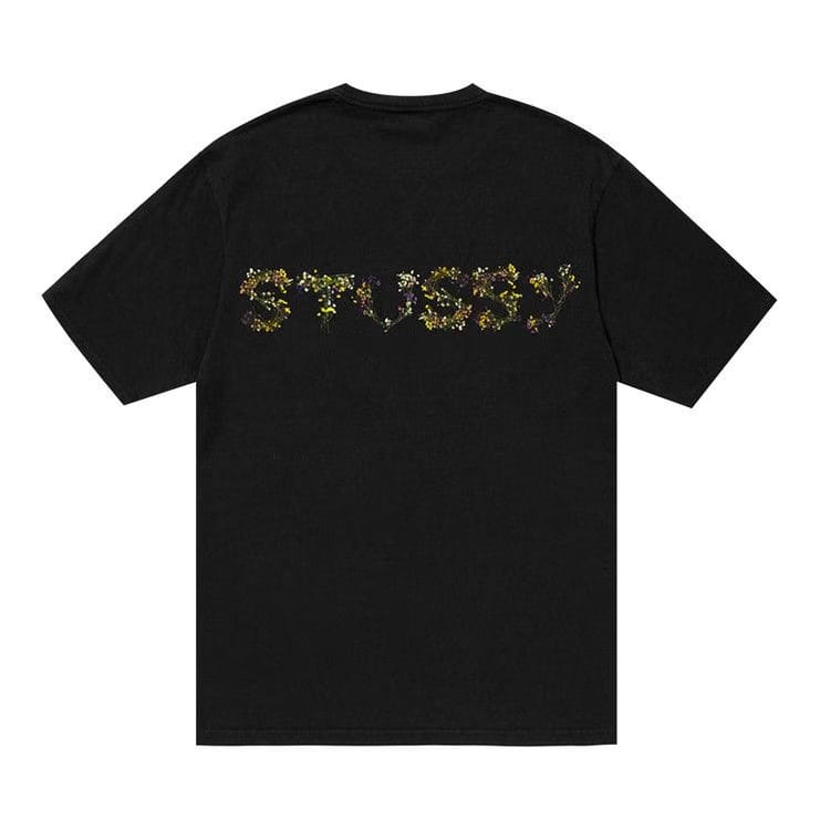 Stussy Bokay Pigment Dyed T-Shirt Black