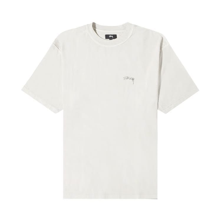 Stussy Pigment Dyed Inside Out T-Shirt Bone
