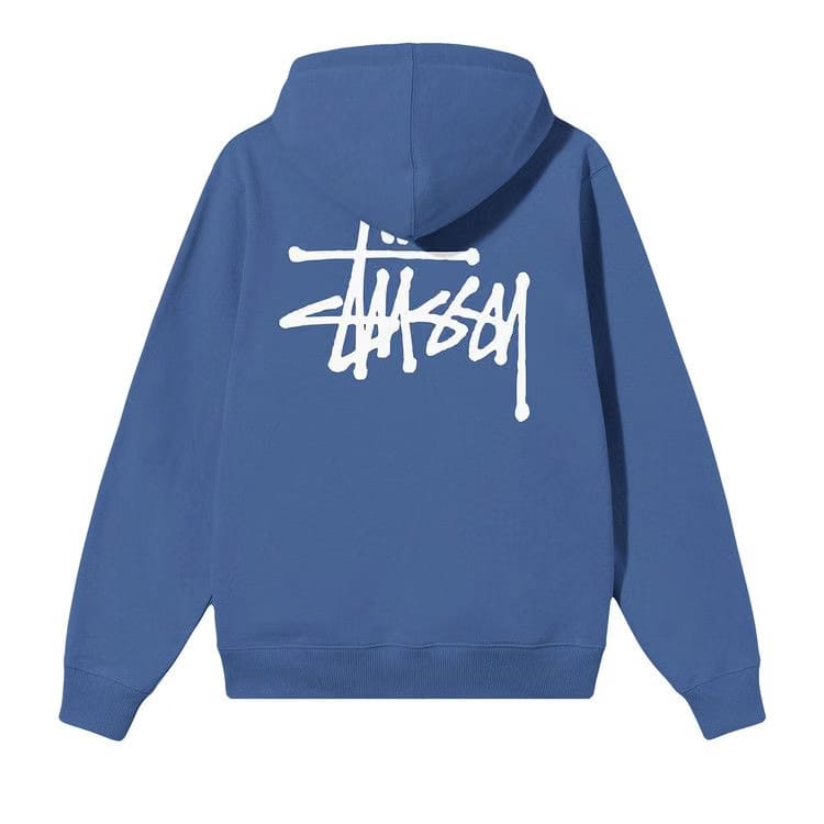 Stussy Basic Zip Hoodie Midnight