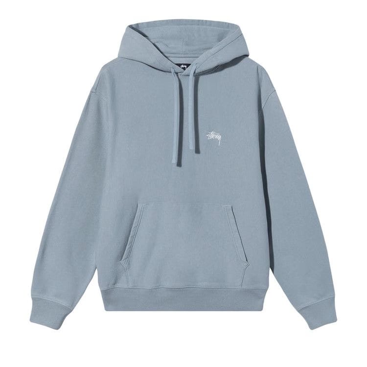 Stussy Stock Logo Hood Slate