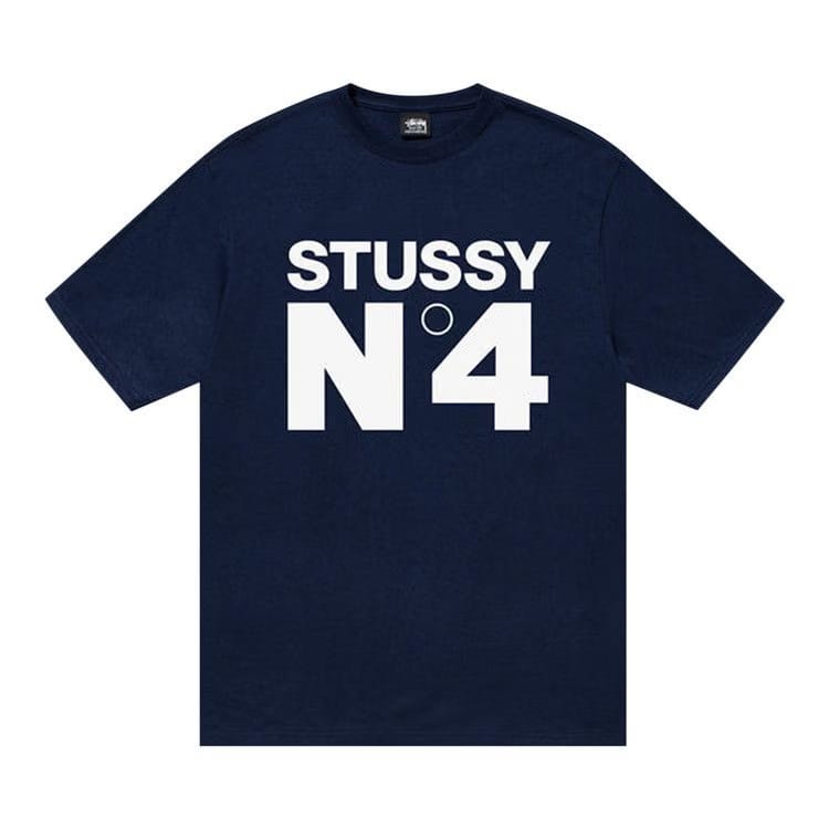 Stussy No.4 T-Shirt Navy