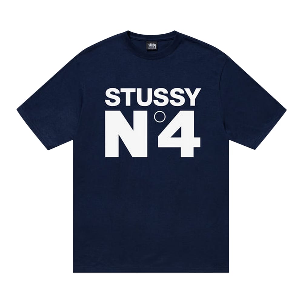 Stussy No.4 T-Shirt Navy