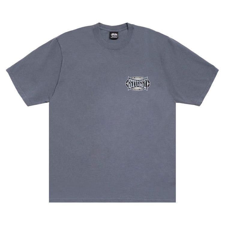 Stussy Champion Oval T-Shirt Pigment Dyed Navy