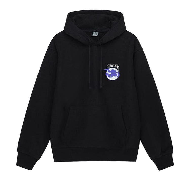 Stussy Skateman Hoodie Black