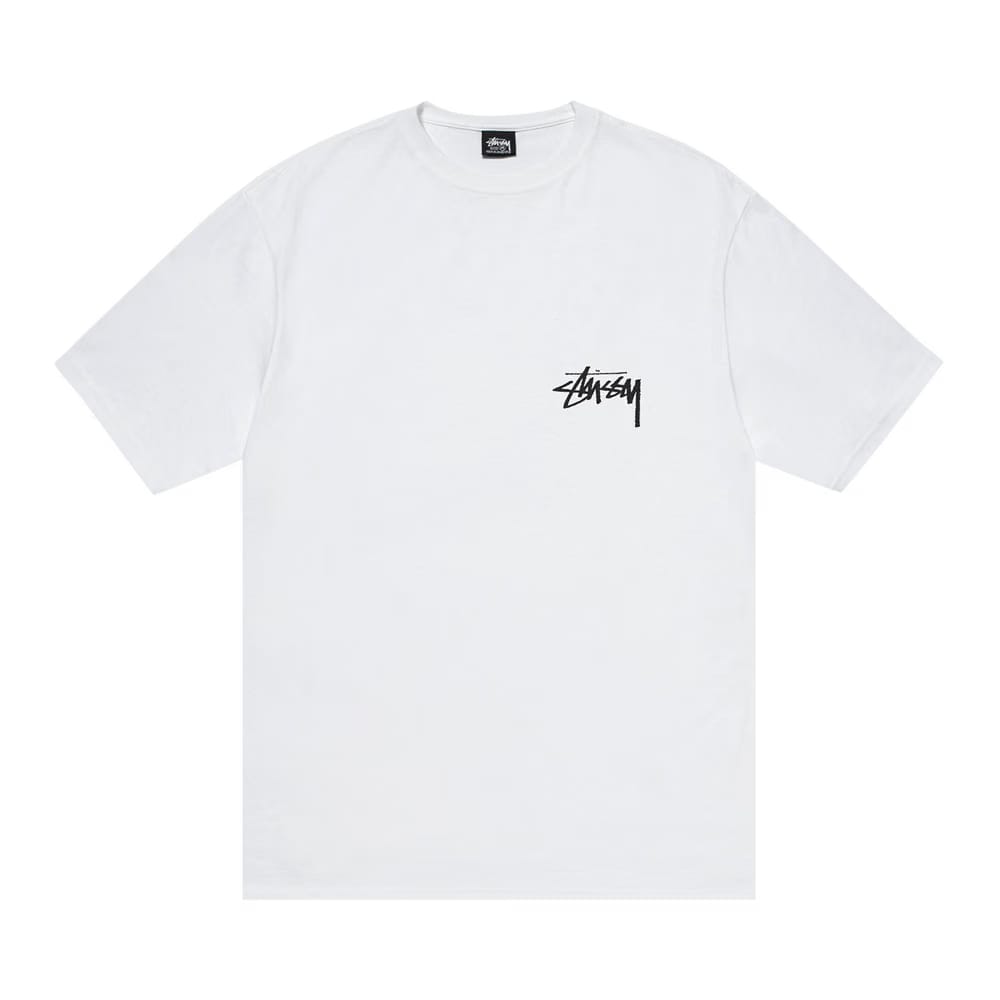 Stussy Dog Collage T-Shirt White