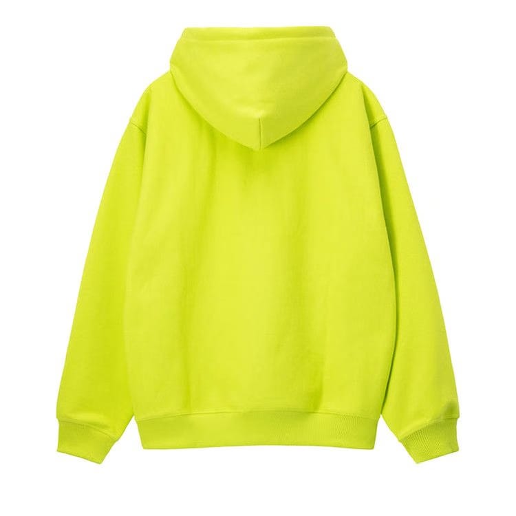 Stussy Stock Logo Applique Hoodie Keylime