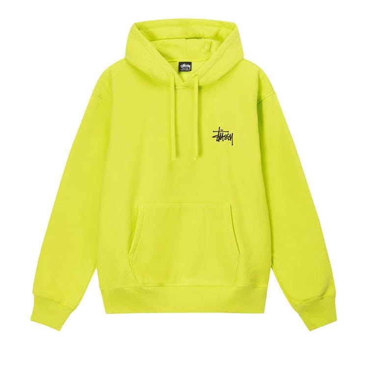Stussy Basic Hoodie Keylime