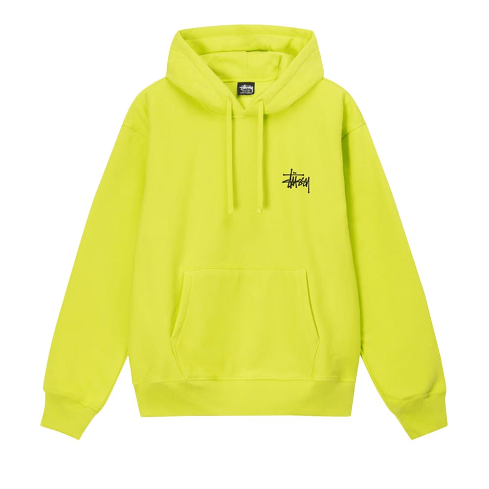 Stussy Basic Hoodie Keylime