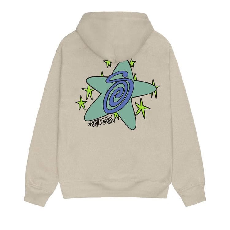 Stussy Galaxy Hoodie Khaki
