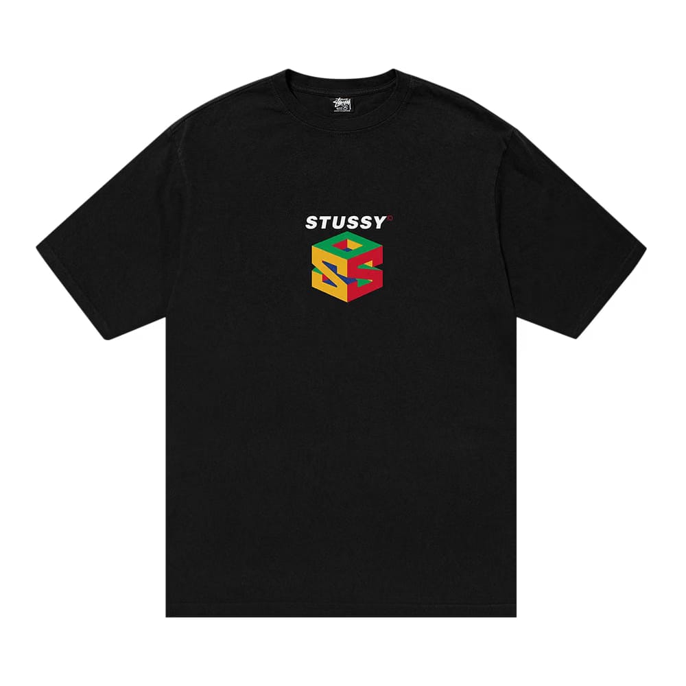 Stussy S64 Pigment Dyed T-Shirt Black