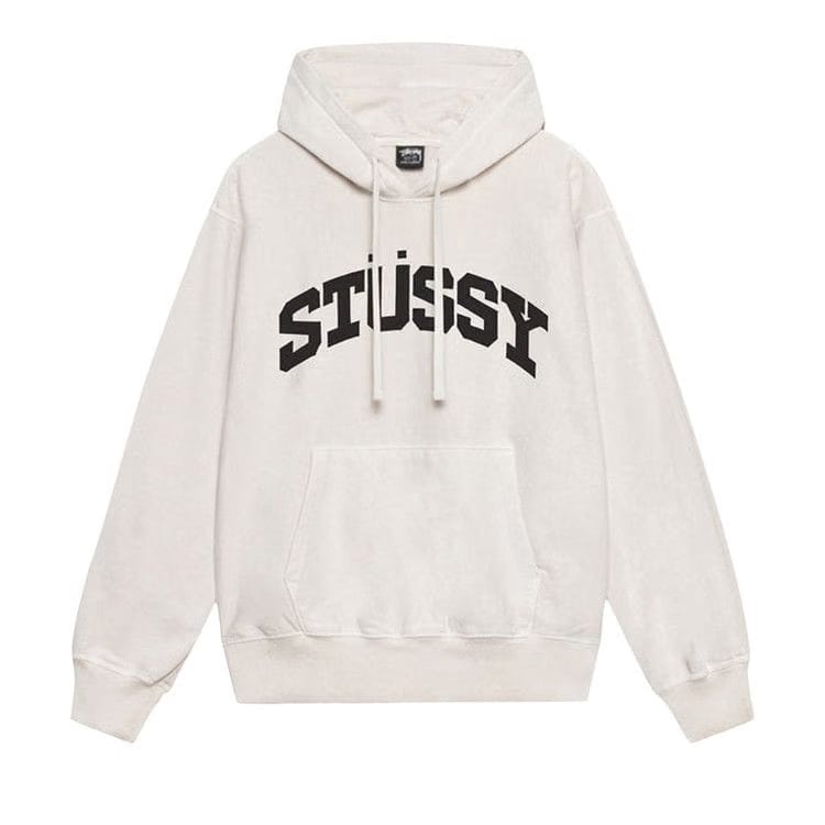 Stussy Block Sport Pigment Dyed Hoodie Natural