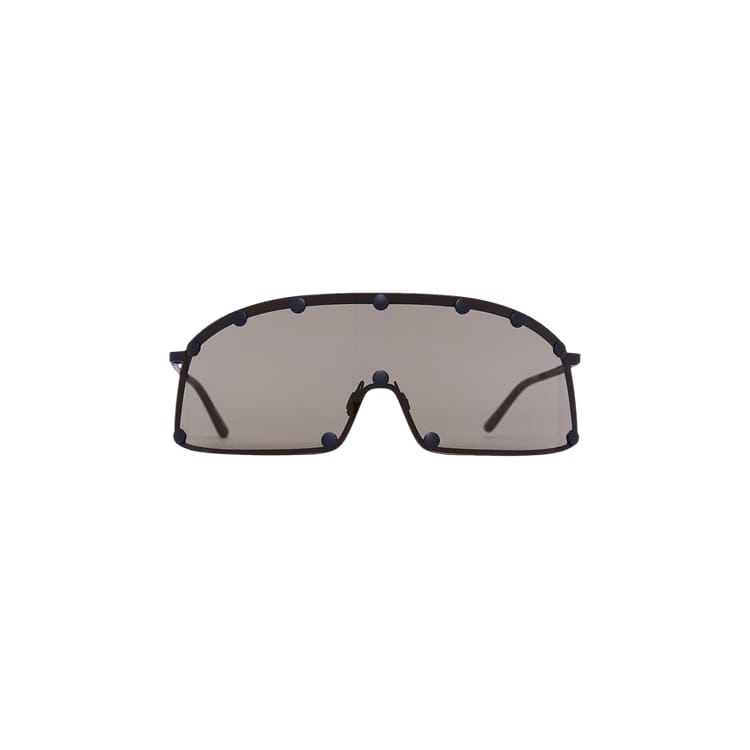 Rick Owens Sunglasses Shielding Black