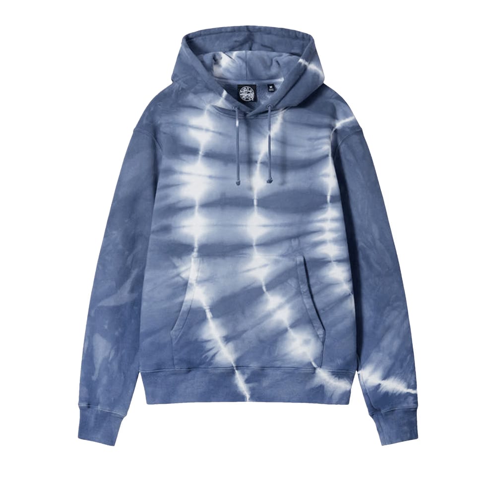 Stussy x Dries Van Noten Tie Dye Hoodie Blue