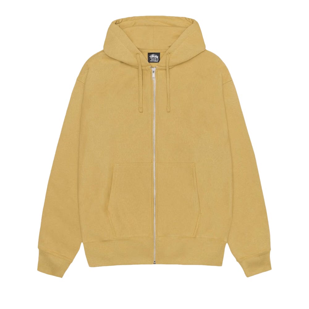 Stussy Buana Stock Zip Hoodie Curry