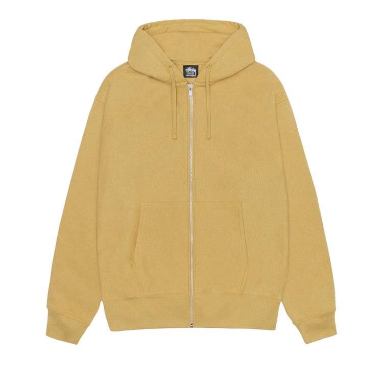 Stussy Buana Stock Zip Hoodie Curry