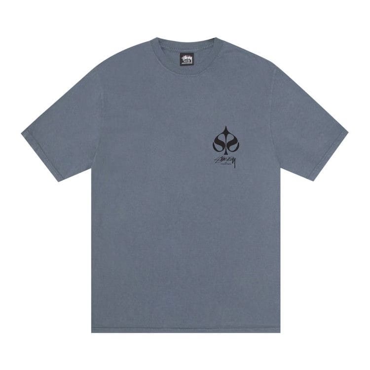 Stussy Spade T-Shirt Pigment Dyed Navy