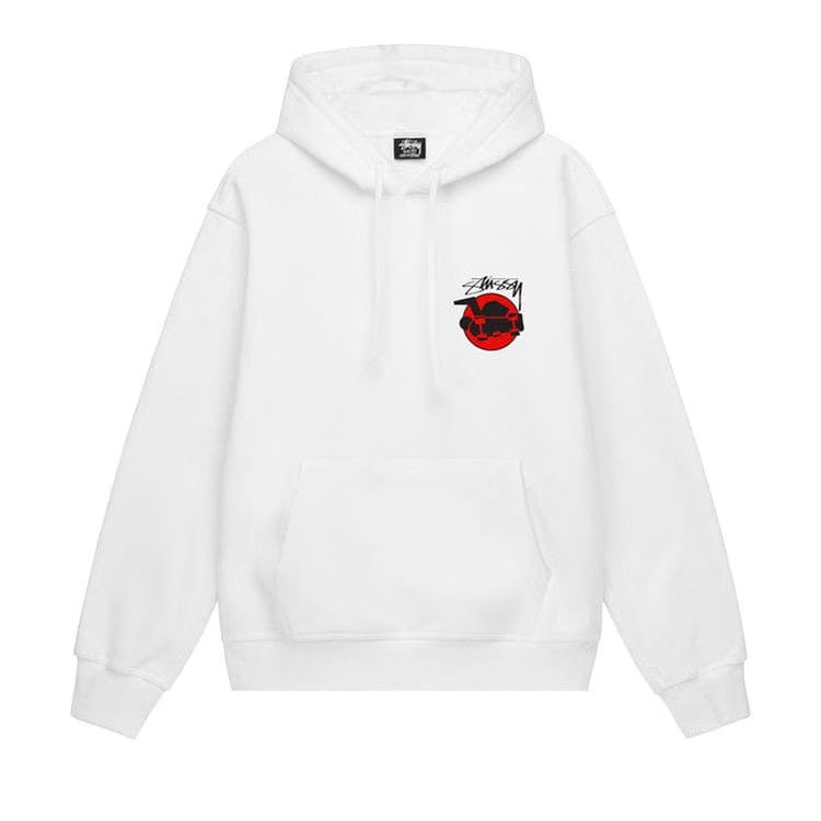 Stussy Skateman Hoodie White