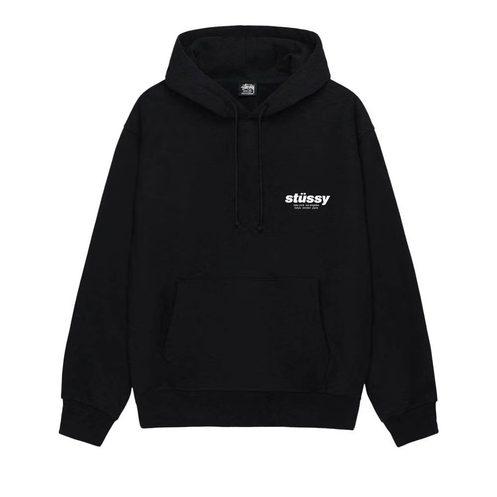 Stussy Rollers Hoodie Black