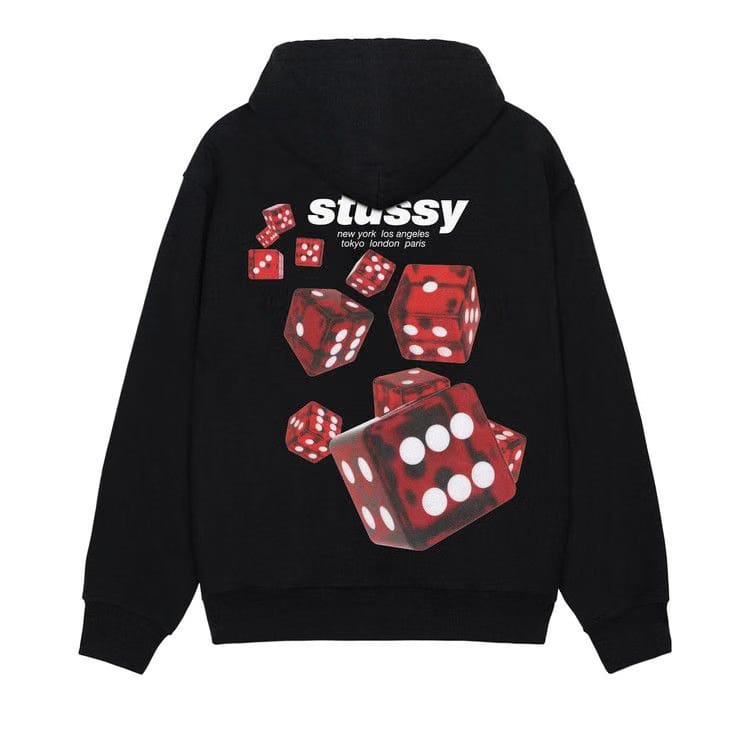 Stussy Rollers Hoodie Black