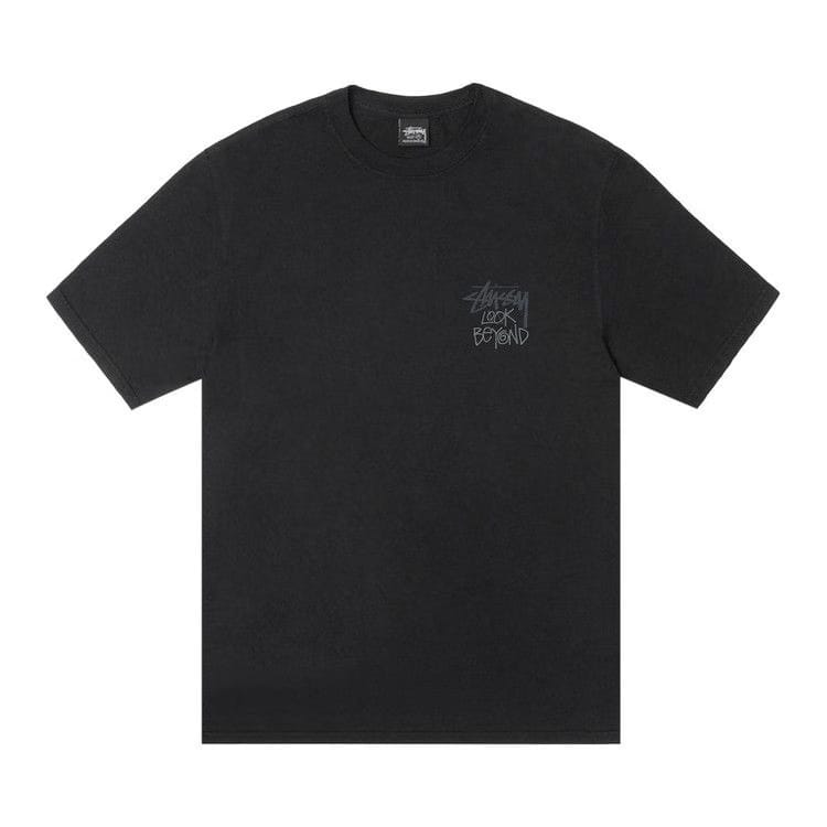 Stussy Look Beyond T-Shirt Pigment Dyed Black