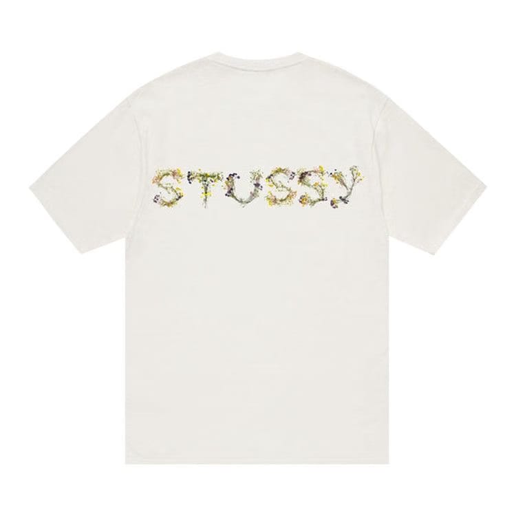 Stussy Bokay Pigment Dyed T-Shirt Natural