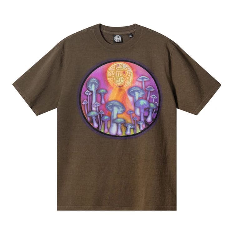 Stussy x Dries Van Noten Airbrush Vase T-Shirt Khaki
