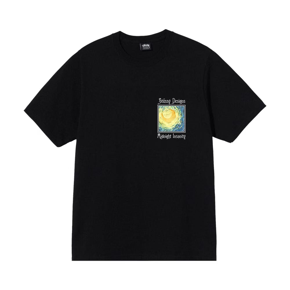 Stussy Midnight Insanity T-Shirt Black
