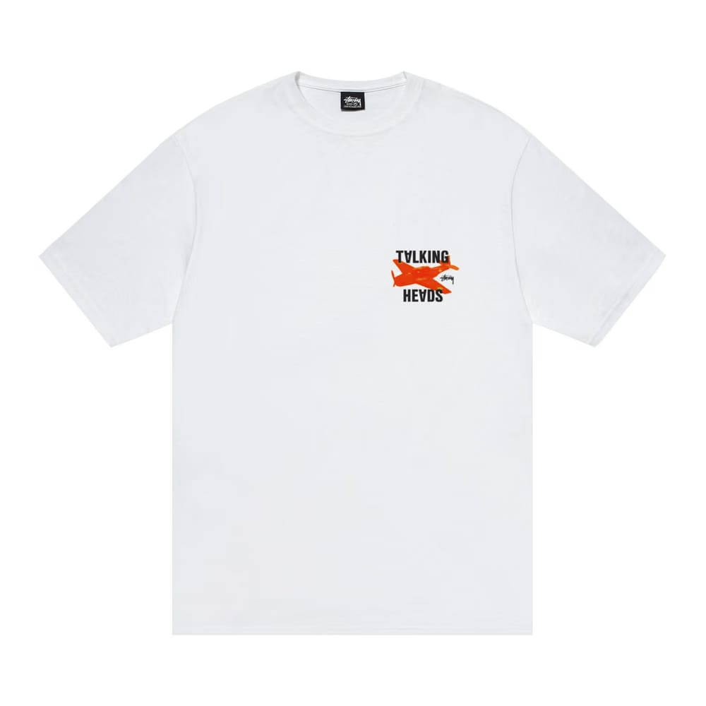 Stussy Talking Heads Remain In Light T-Shirt White