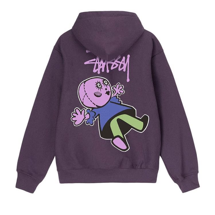 Stussy Dollie Zip Hoodie Grape