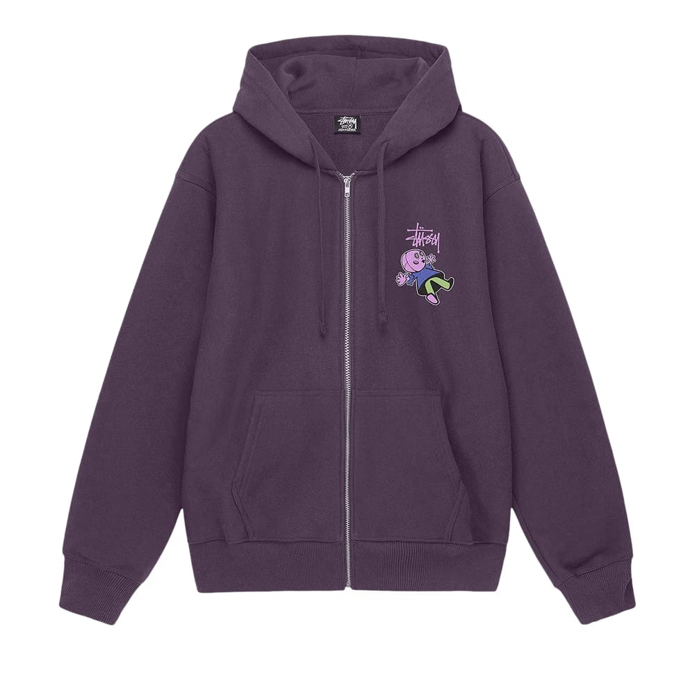 Stussy Dollie Zip Hoodie Grape