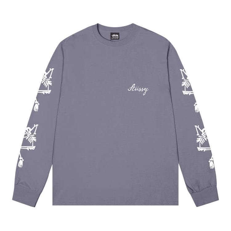 Stussy Paradise Lost Long-Sleeve T-Shirt Mauve