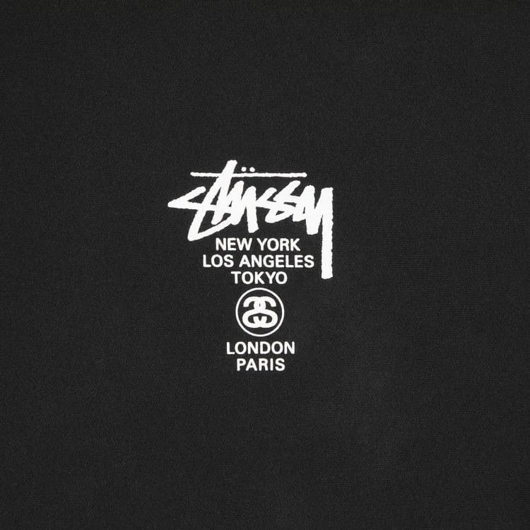 Stussy World Tour Hood Black