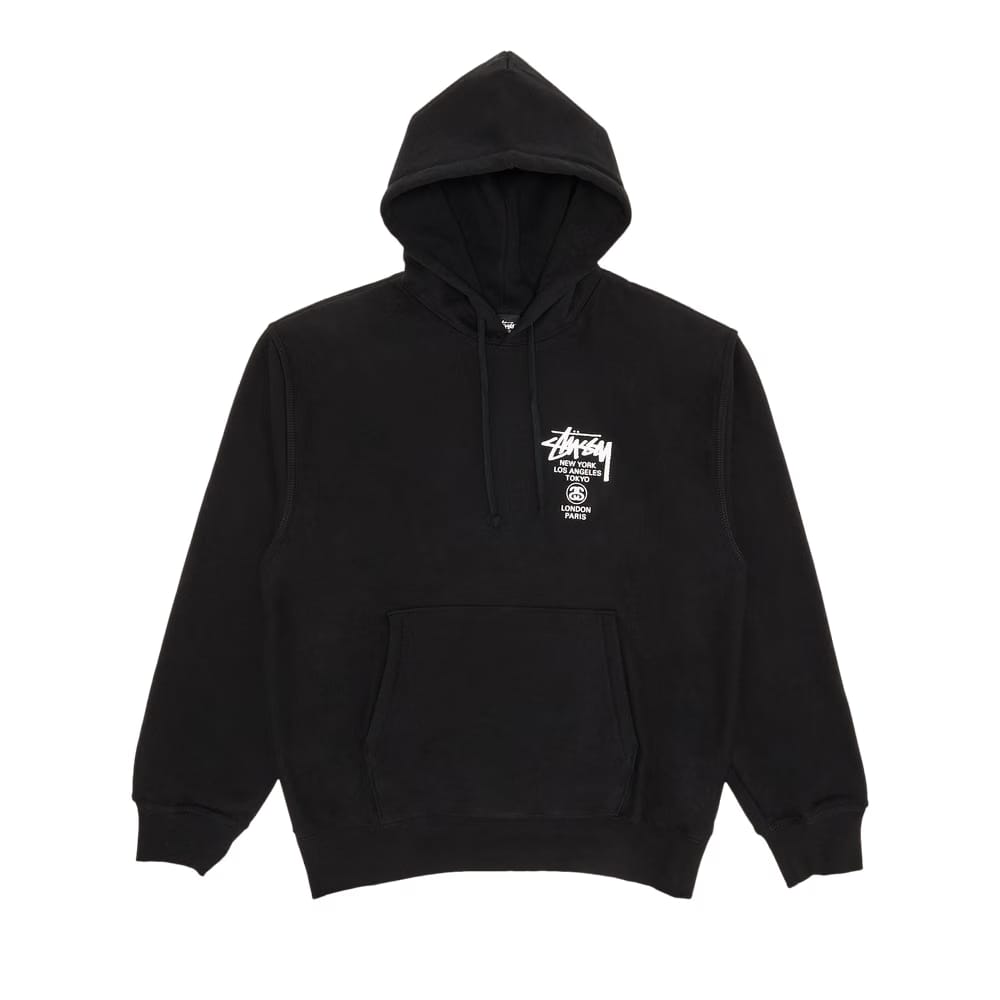 Stussy World Tour Hood Black