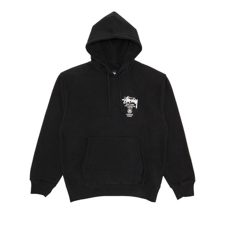 Stussy World Tour Hood Black