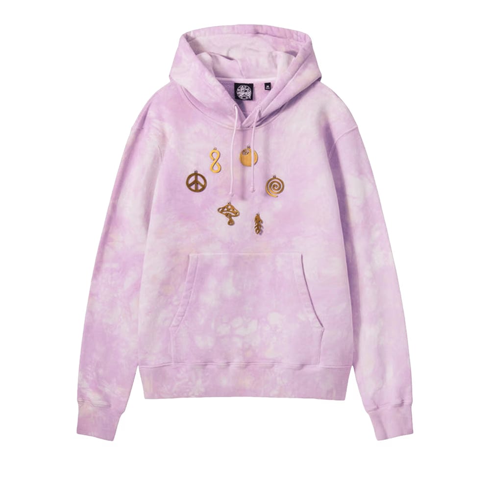 Stussy x Dries Van Noten Bandana Hoodie Lilac