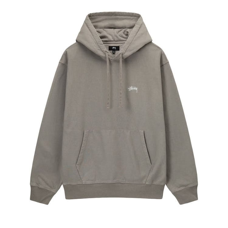 Stussy Overdyed Stock Logo Hoodie Sand