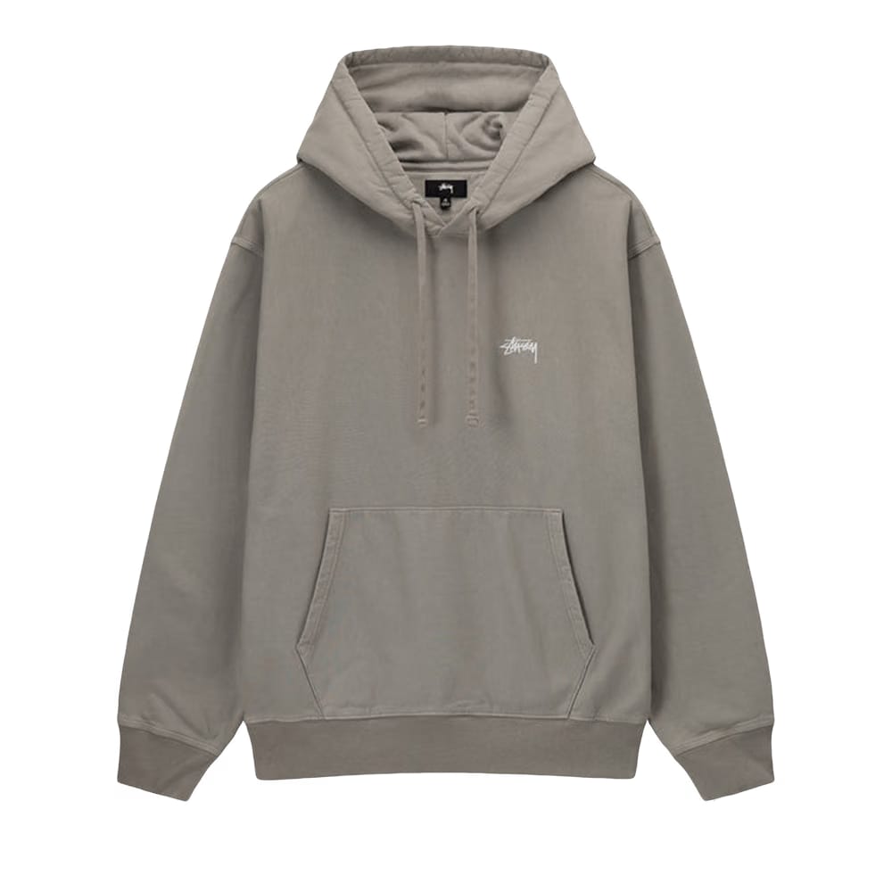Stussy Overdyed Stock Logo Hoodie Sand