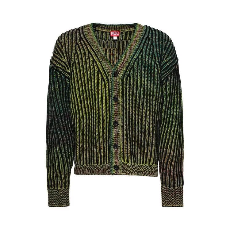 Diesel K-Oakland-Cr Knitwear Bottle Green