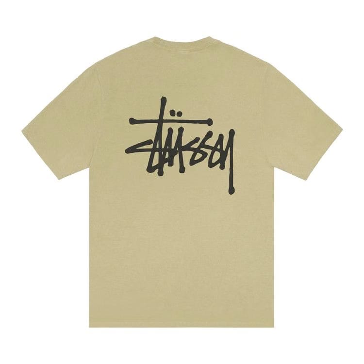 Stussy Basic T-Shirt Pigment Dyed Elm