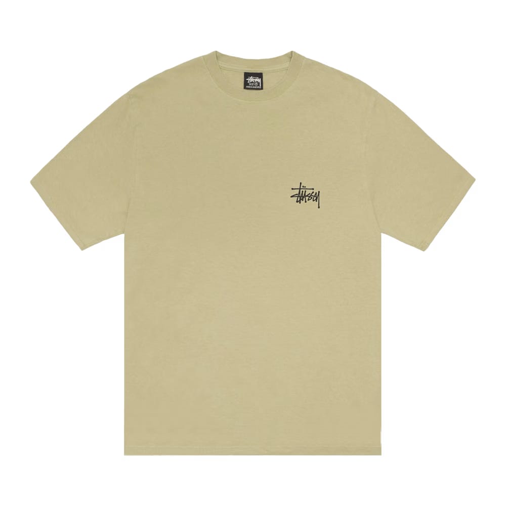 Stussy Basic T-Shirt Pigment Dyed Elm