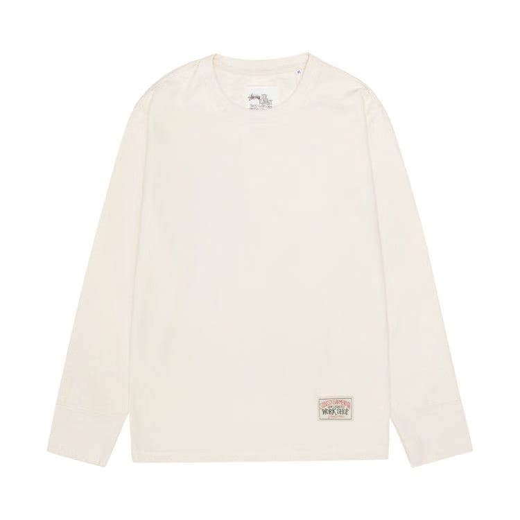 Stussy x Our Legacy Work Shop Thermal Long-Sleeve Cream
