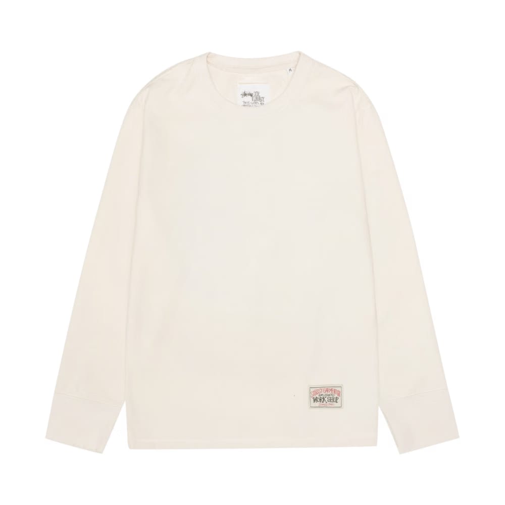 Stussy x Our Legacy Work Shop Thermal Long-Sleeve Cream