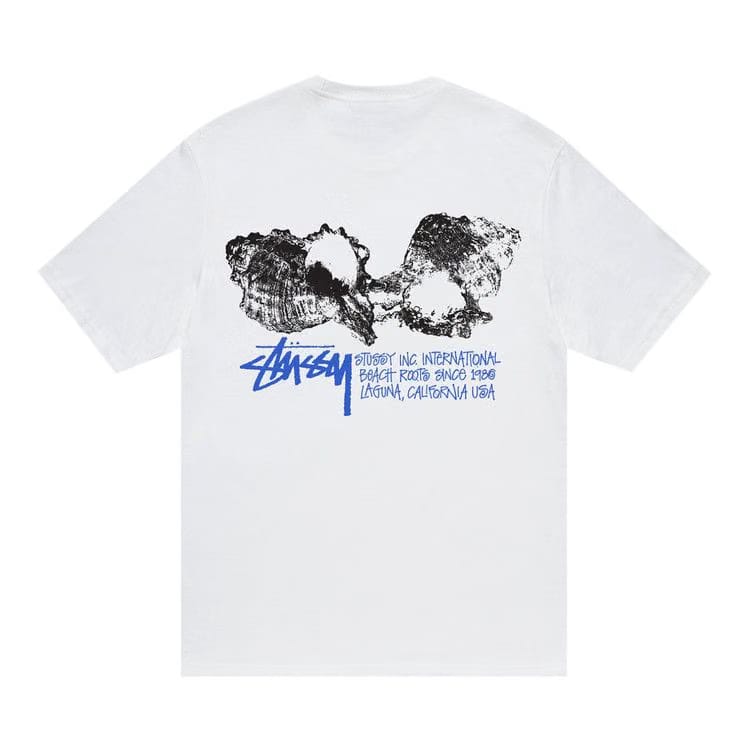 Stussy Shells T-Shirt White