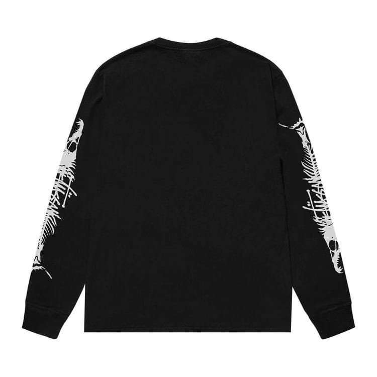 Stussy Barracuda Long-Sleeve T-Shirt Black