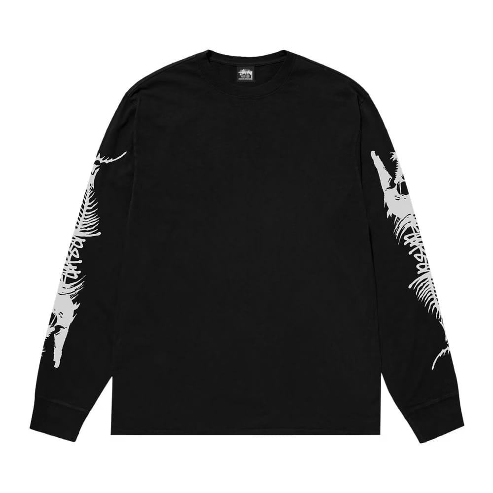 Stussy Barracuda Long-Sleeve T-Shirt Black